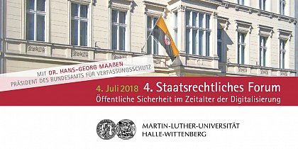Einladung Staatsrechtliches Forum 2018