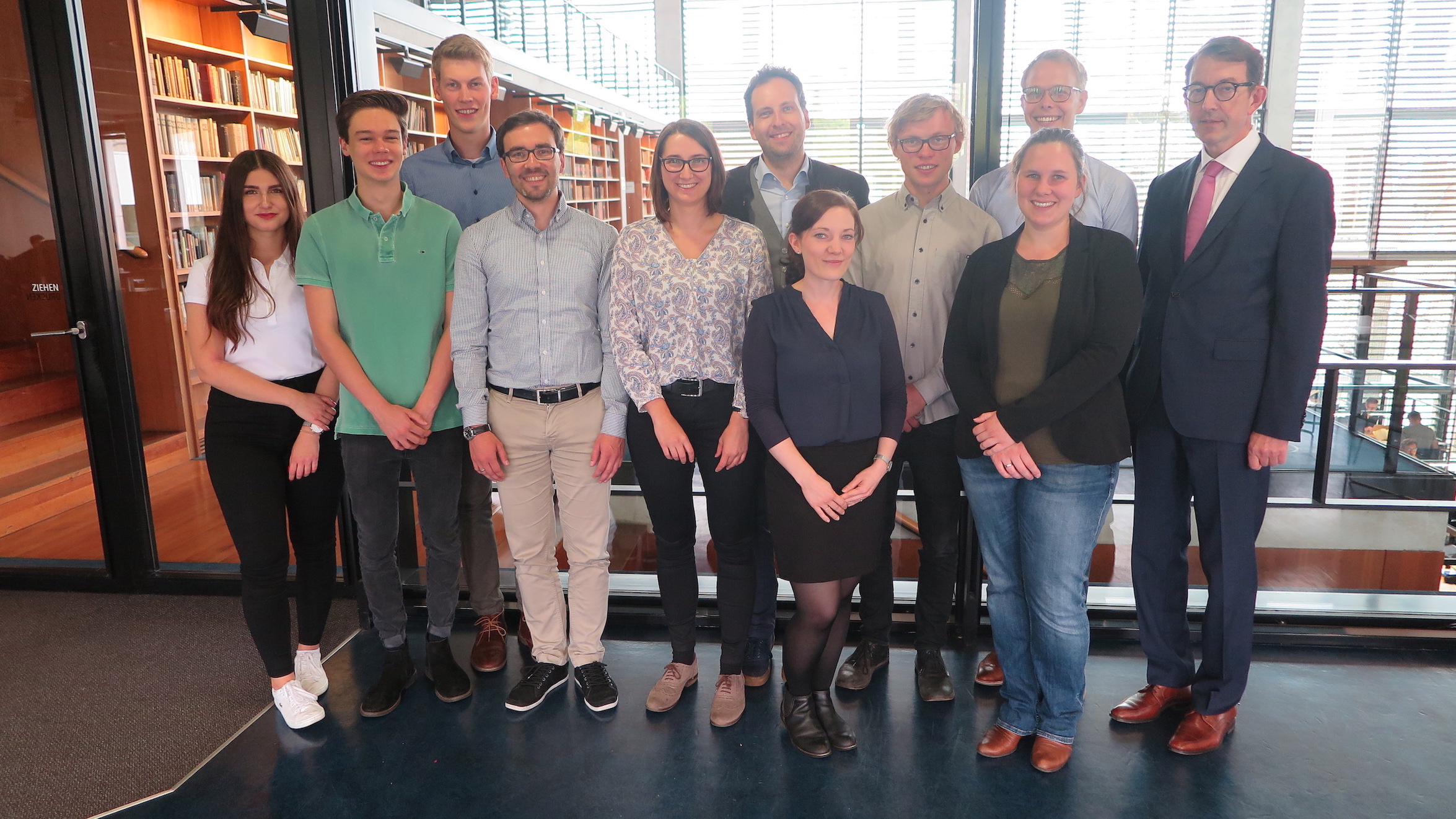 Lehrstuhl Kluth Gruppenbild 2019 Lehrstuhl Kluth Gruppenbild 2019